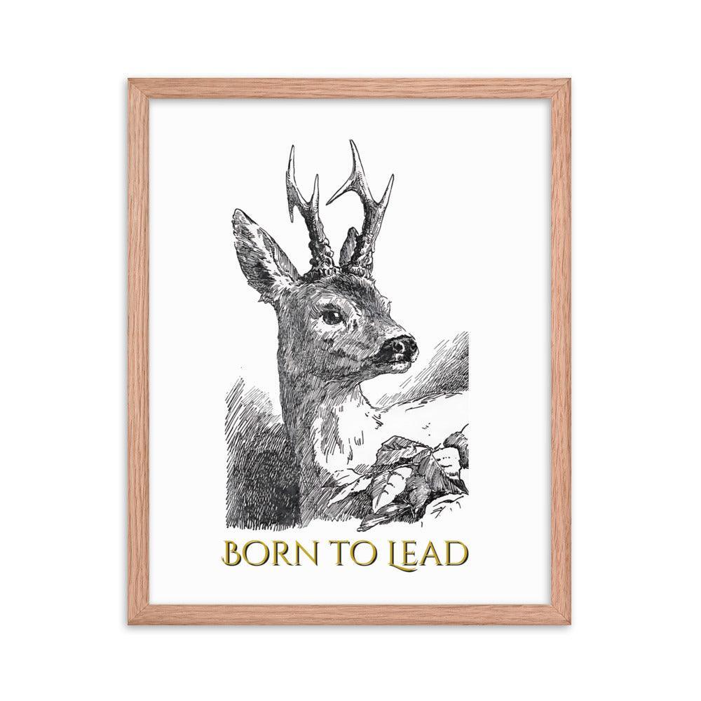 Bambi - Born to Lead - Framed photo paper poster - Whippie's