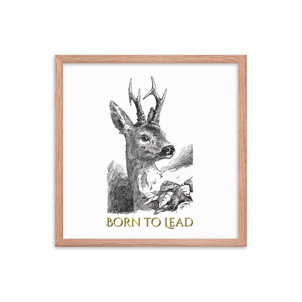 Bambi - Born to Lead - Framed photo paper poster - Whippie's