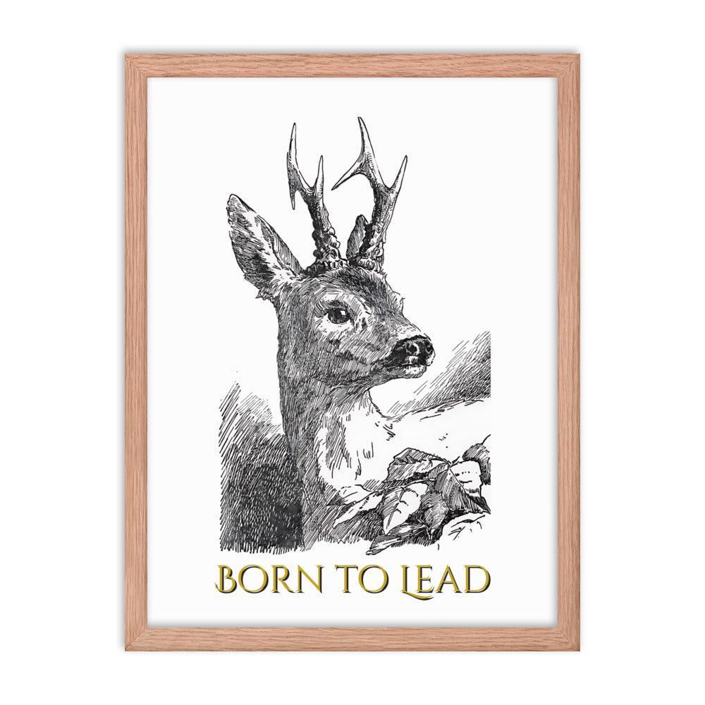 Bambi - Born to Lead - Framed photo paper poster - Whippie's