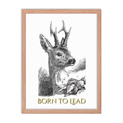 Bambi - Born to Lead - Framed photo paper poster - Whippie's
