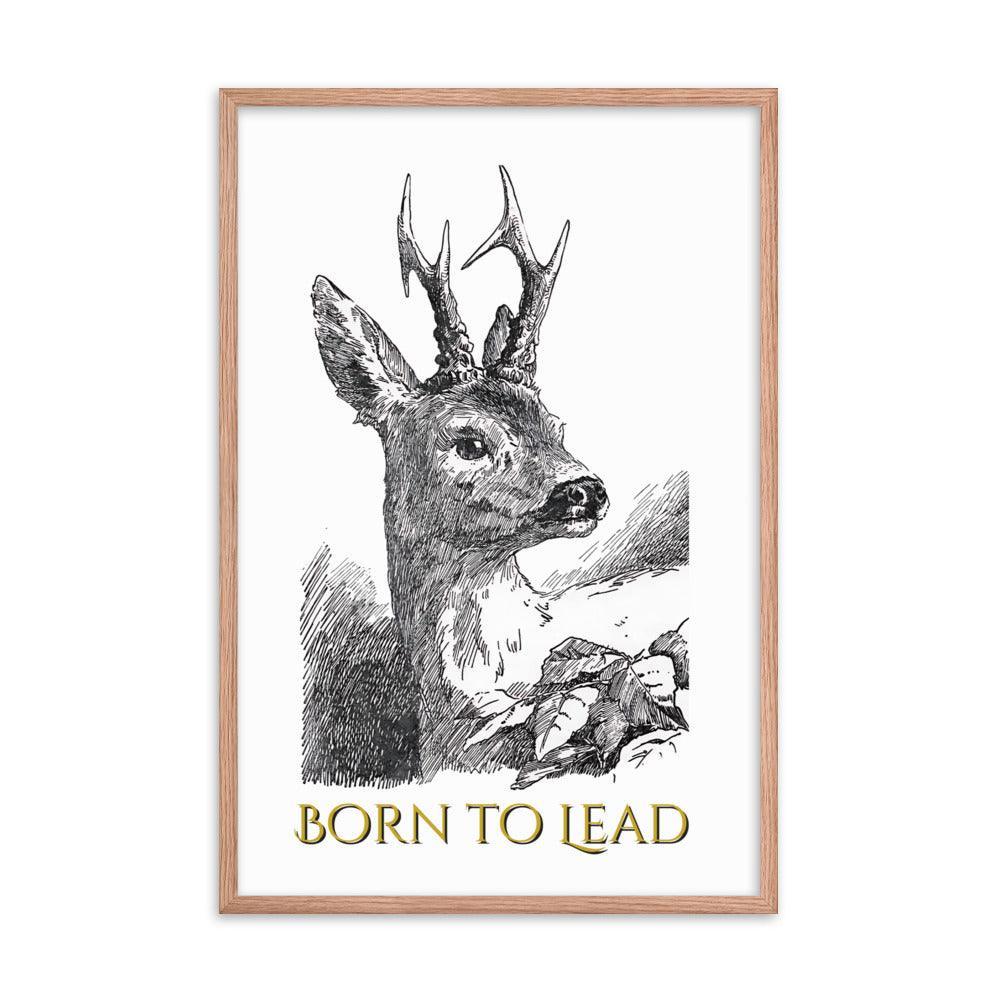 Bambi - Born to Lead - Framed photo paper poster - Whippie's