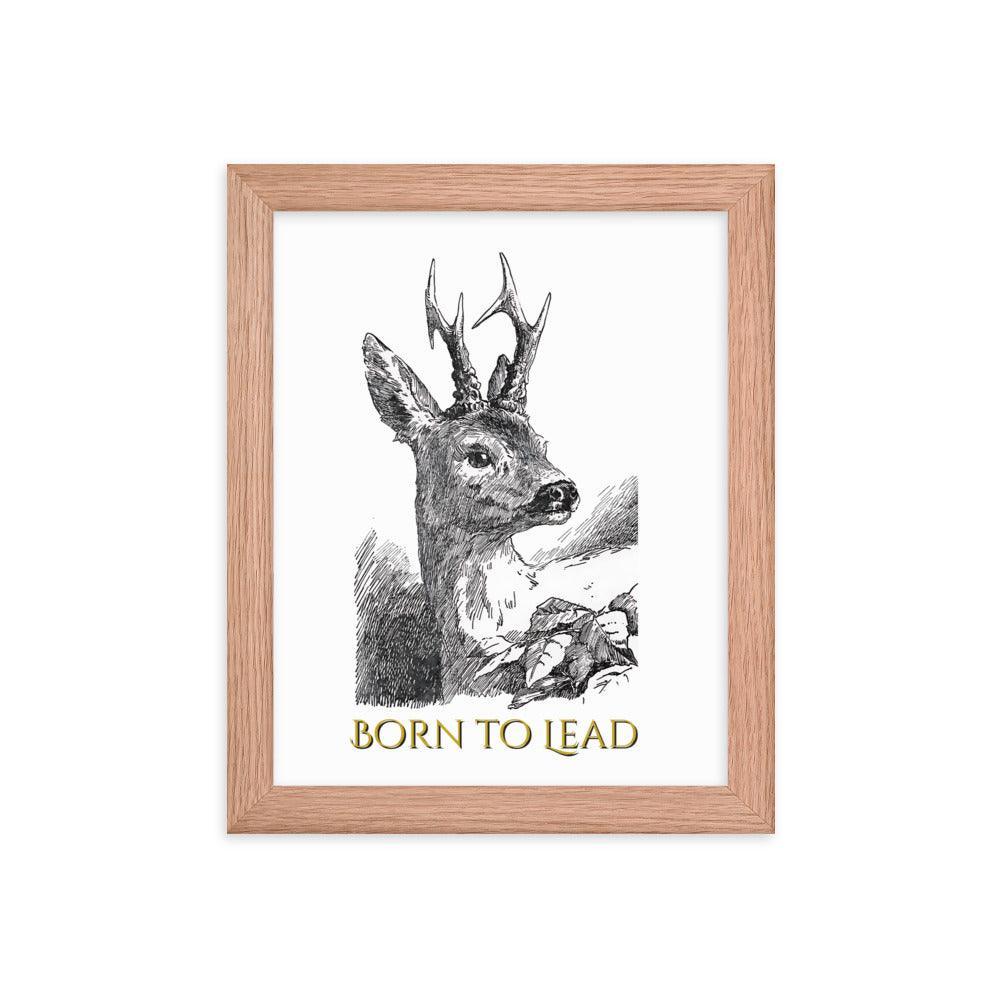 Bambi - Born to Lead - Framed photo paper poster - Whippie's