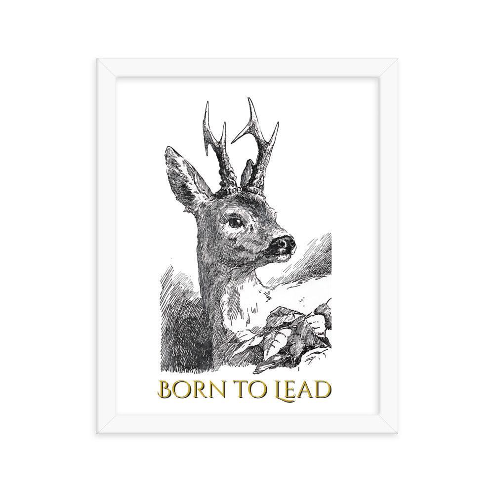 Bambi - Born to Lead - Framed photo paper poster - Whippie's