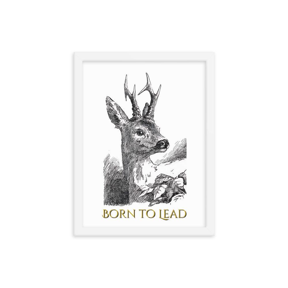 Bambi - Born to Lead - Framed photo paper poster - Whippie's