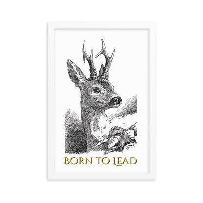Bambi - Born to Lead - Framed photo paper poster - Whippie's