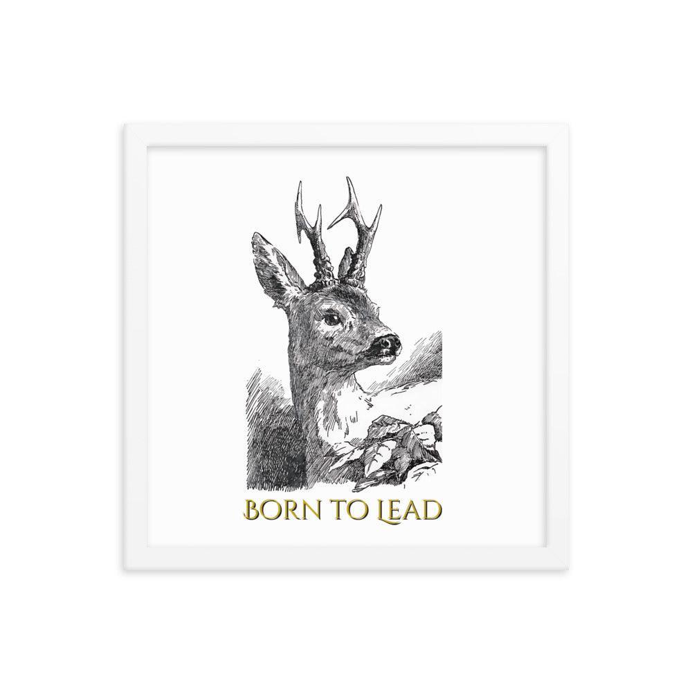 Bambi - Born to Lead - Framed photo paper poster - Whippie's