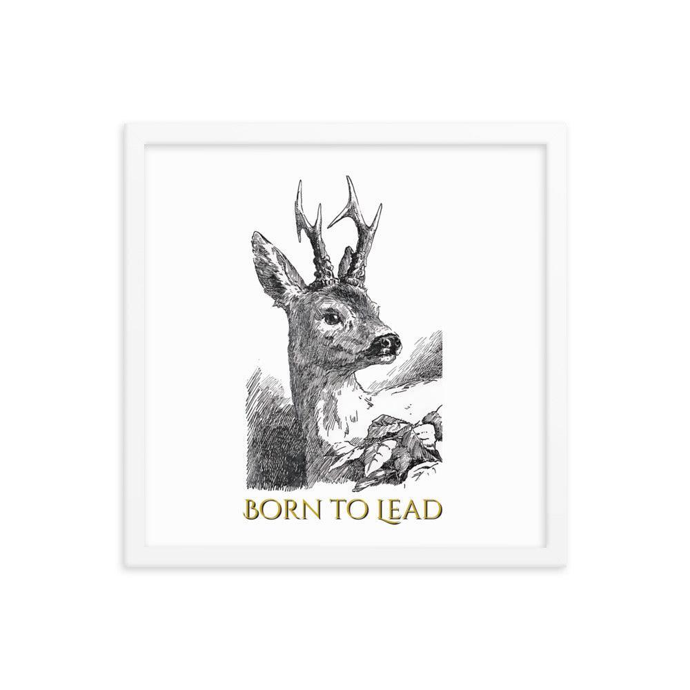 Bambi - Born to Lead - Framed photo paper poster - Whippie's