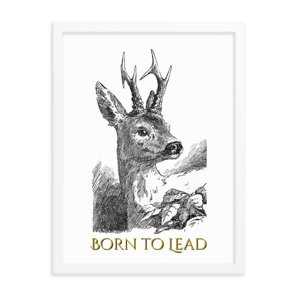 Bambi - Born to Lead - Framed photo paper poster - Whippie's