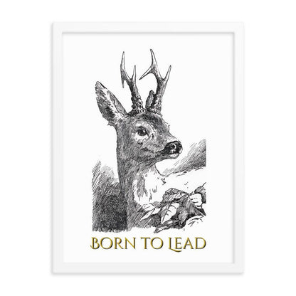 Bambi - Born to Lead - Framed photo paper poster - Whippie's