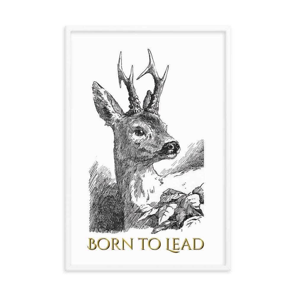 Bambi - Born to Lead - Framed photo paper poster - Whippie's