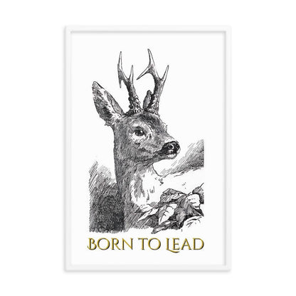 Bambi - Born to Lead - Framed photo paper poster - Whippie's