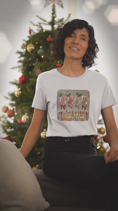 Holiday Cheer - Sip, Smile, Repeat ¥‚Ž„ - Women's Softstyle Tee