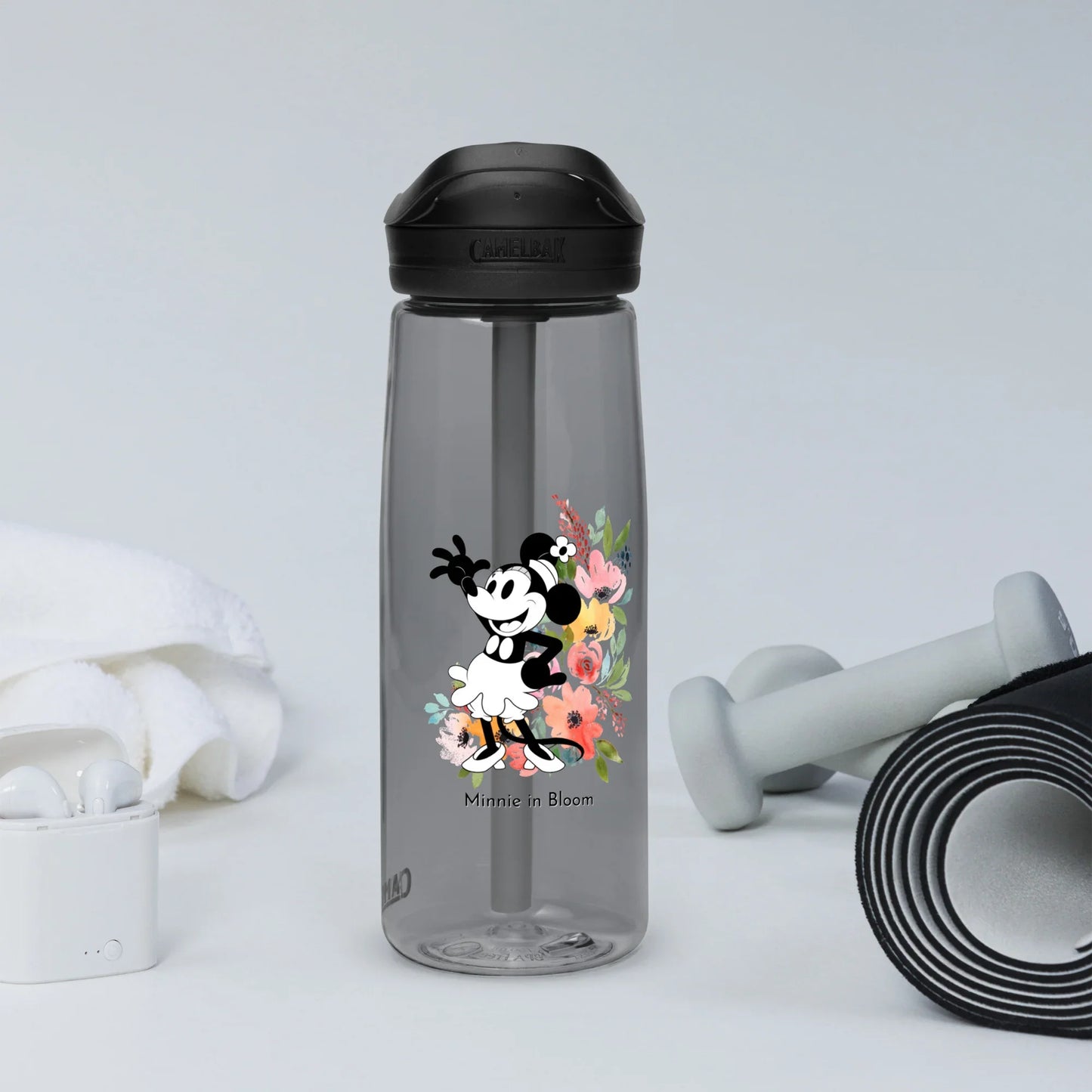 Steamboat Willie - Bloom - Sports Water Bottle - Whippie's