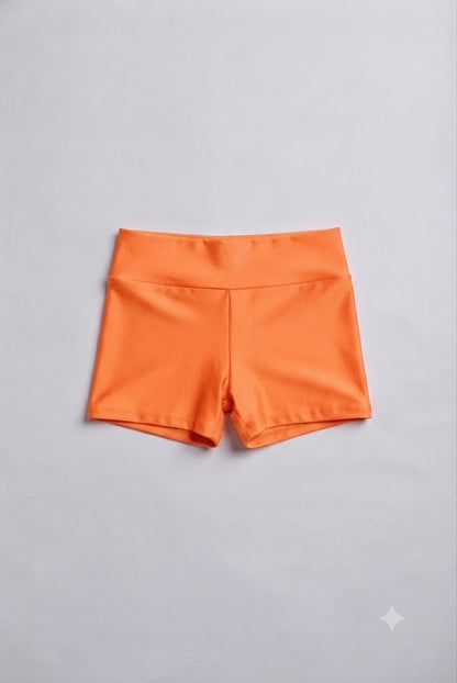 High Waisted Girls Dance Shorts