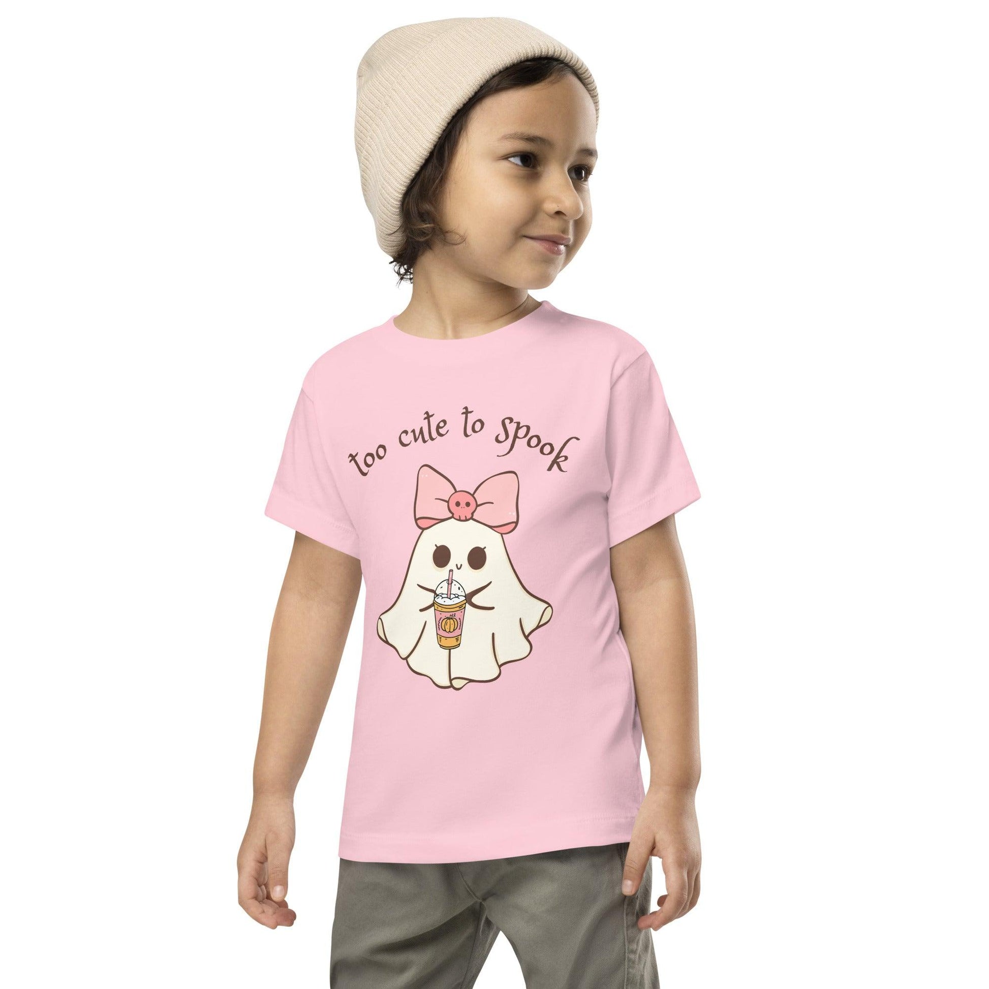 Too Cute to Spook Toddler T-Shirt - 👻💖 Boo-tiful and Spook-tacular! 💖👻 - Whippie's