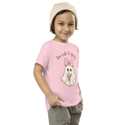 Too Cute to Spook Toddler T-Shirt - 👻💖 Boo-tiful and Spook-tacular! 💖👻 - Whippie's