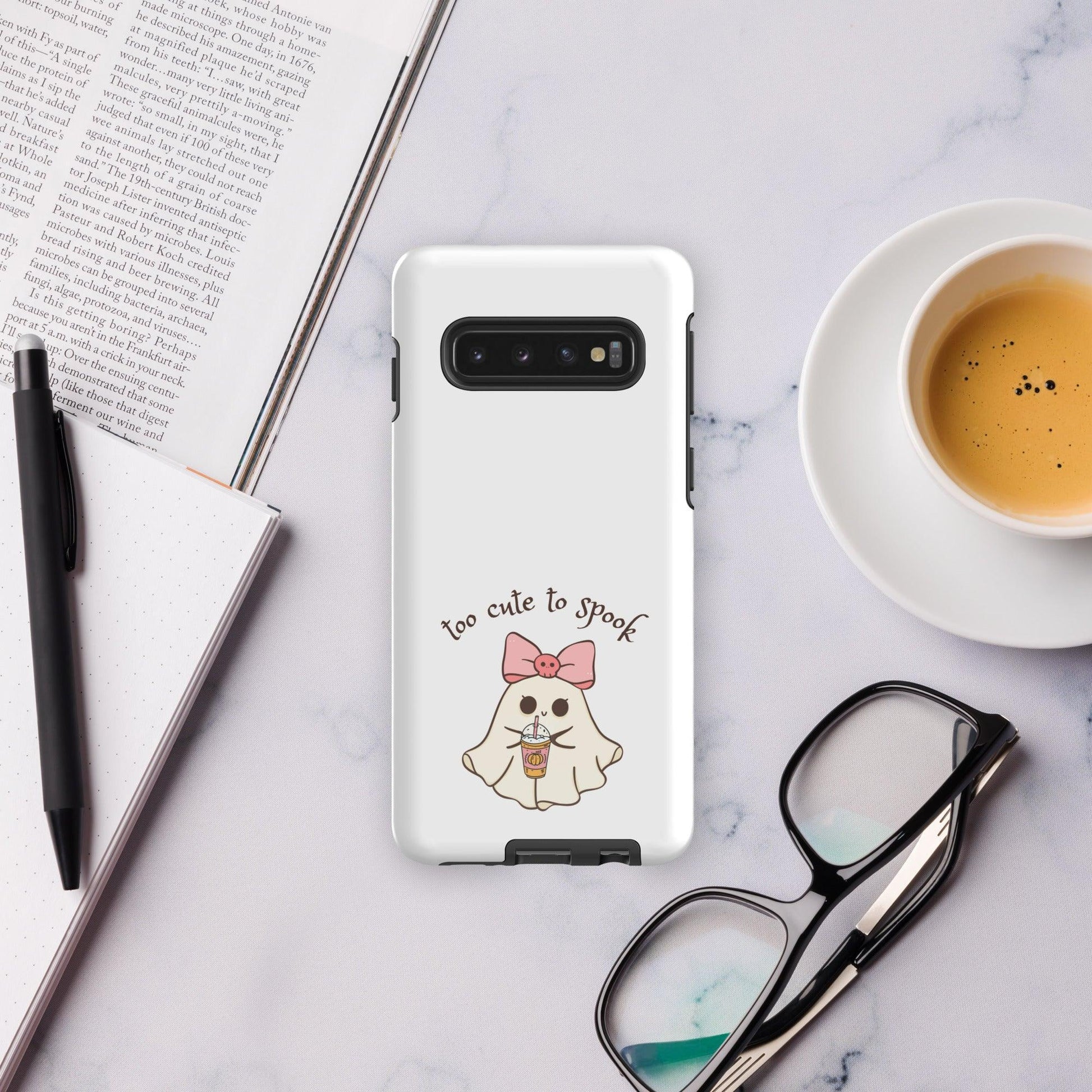 Too Cute to Spook Samsung Tough case for Samsung® - 👻💖 Protect Your Phone with Spooky Cuteness! 💖👻 - Whippie's