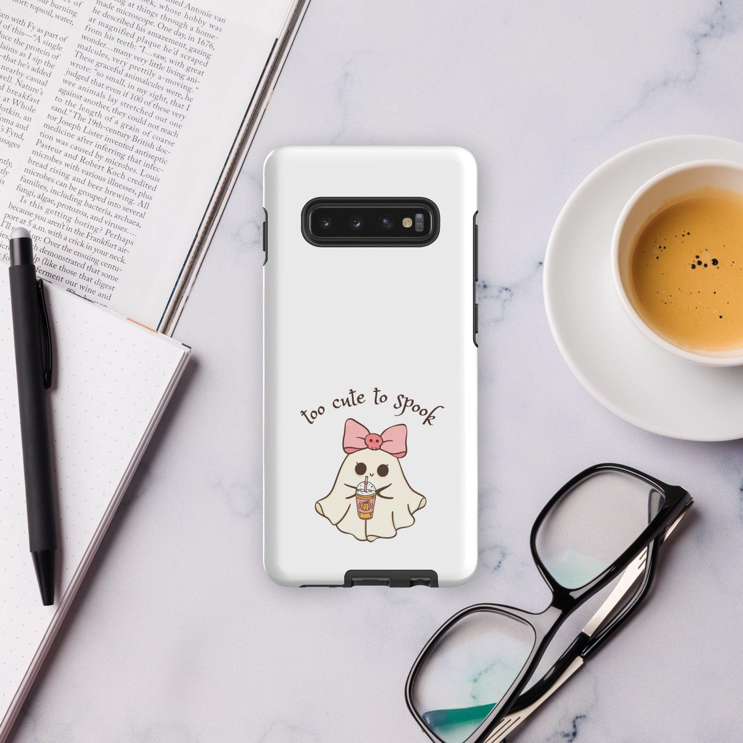 Too Cute to Spook Samsung Tough case for Samsung® - 👻💖 Protect Your Phone with Spooky Cuteness! 💖👻 - Whippie's