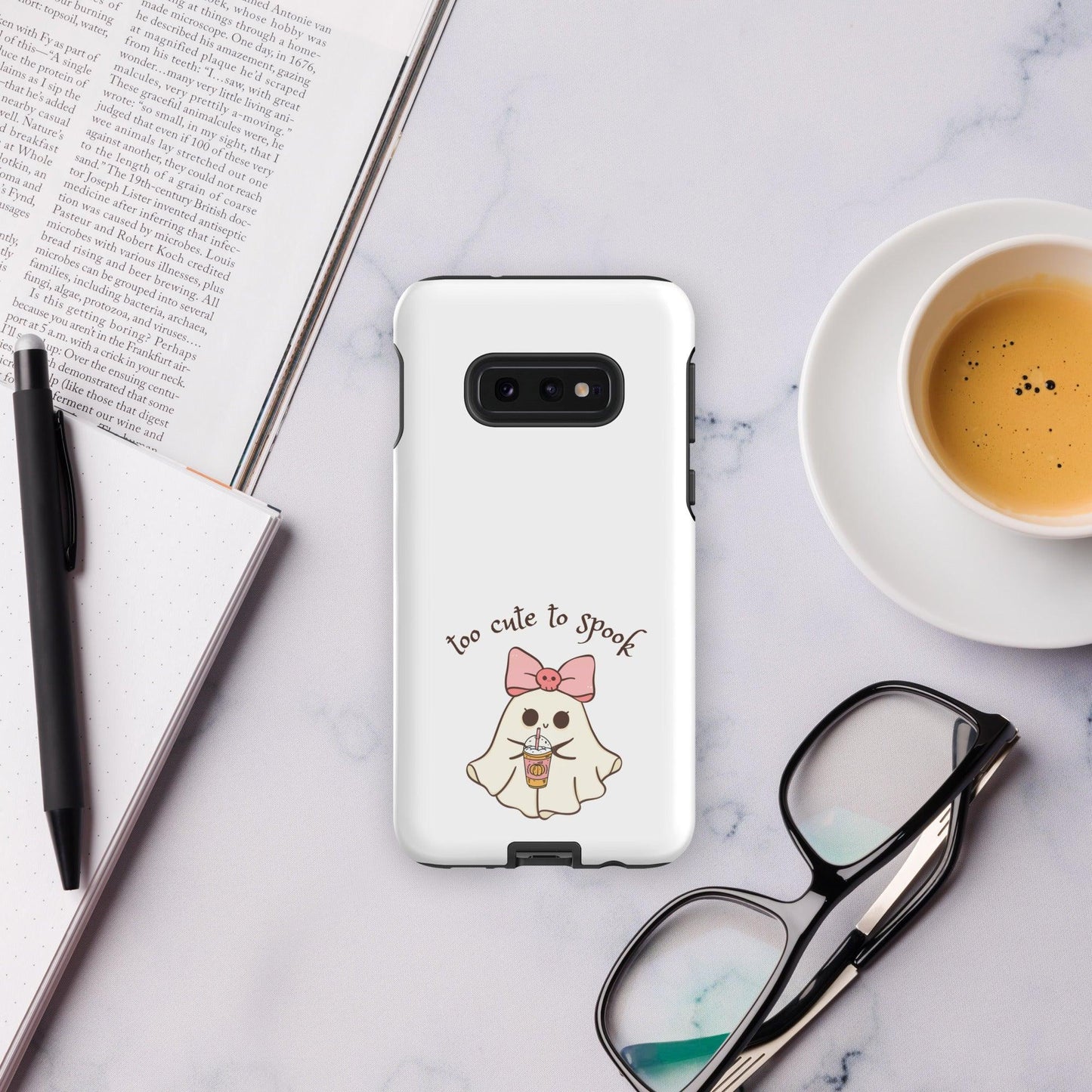 Too Cute to Spook Samsung Tough case for Samsung® - 👻💖 Protect Your Phone with Spooky Cuteness! 💖👻 - Whippie's