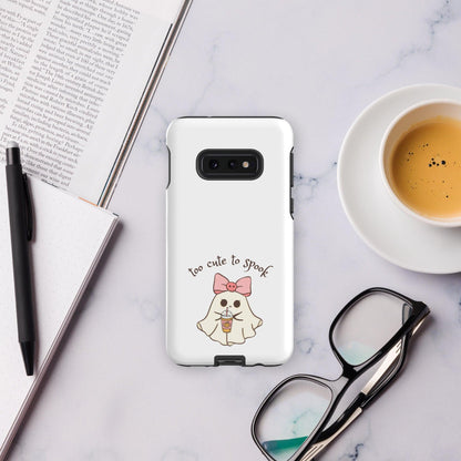 Too Cute to Spook Samsung Tough case for Samsung® - 👻💖 Protect Your Phone with Spooky Cuteness! 💖👻 - Whippie's