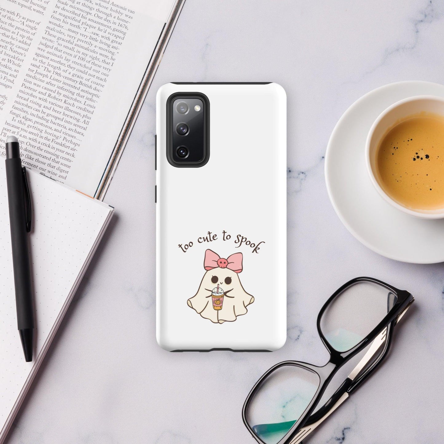 Too Cute to Spook Samsung Tough case for Samsung® - 👻💖 Protect Your Phone with Spooky Cuteness! 💖👻 - Whippie's