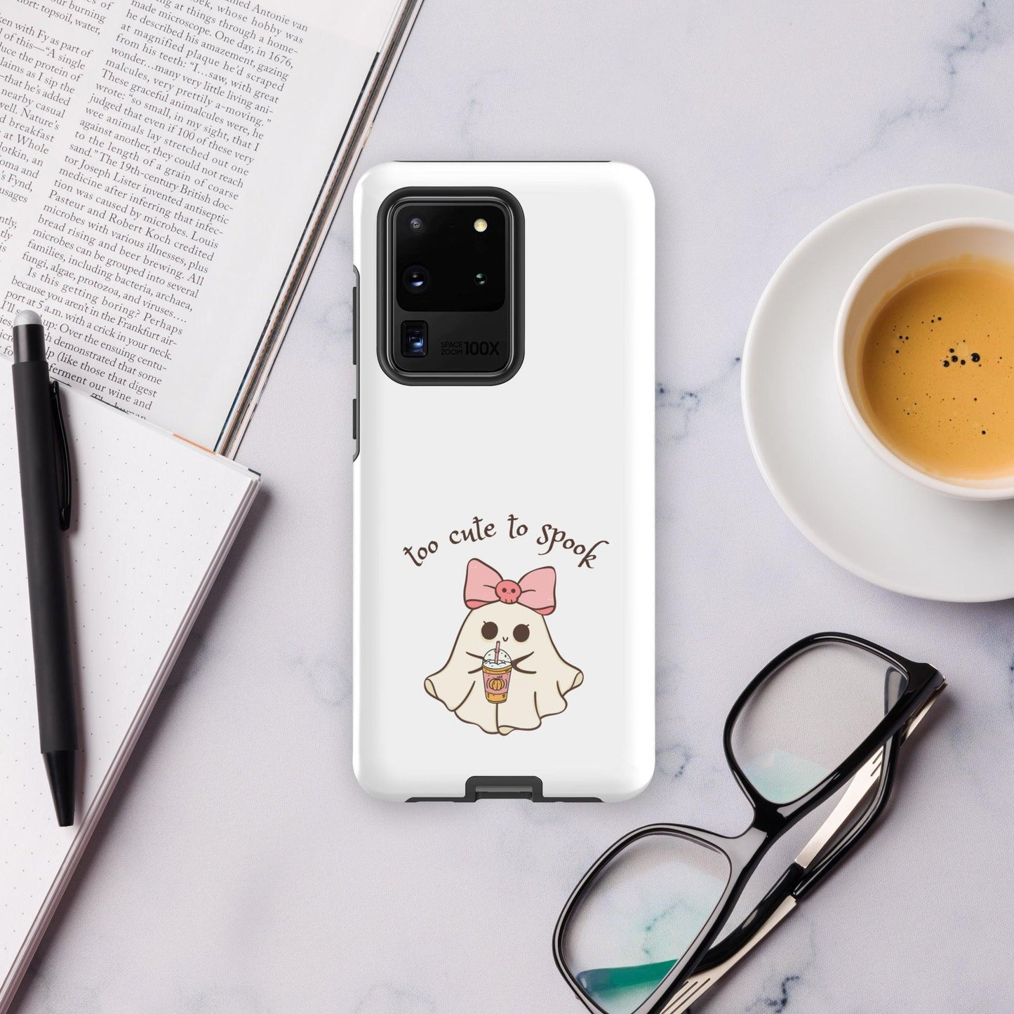 Too Cute to Spook Samsung Tough case for Samsung® - 👻💖 Protect Your Phone with Spooky Cuteness! 💖👻 - Whippie's
