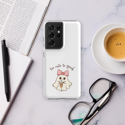 Too Cute to Spook Samsung Tough case for Samsung® - 👻💖 Protect Your Phone with Spooky Cuteness! 💖👻 - Whippie's