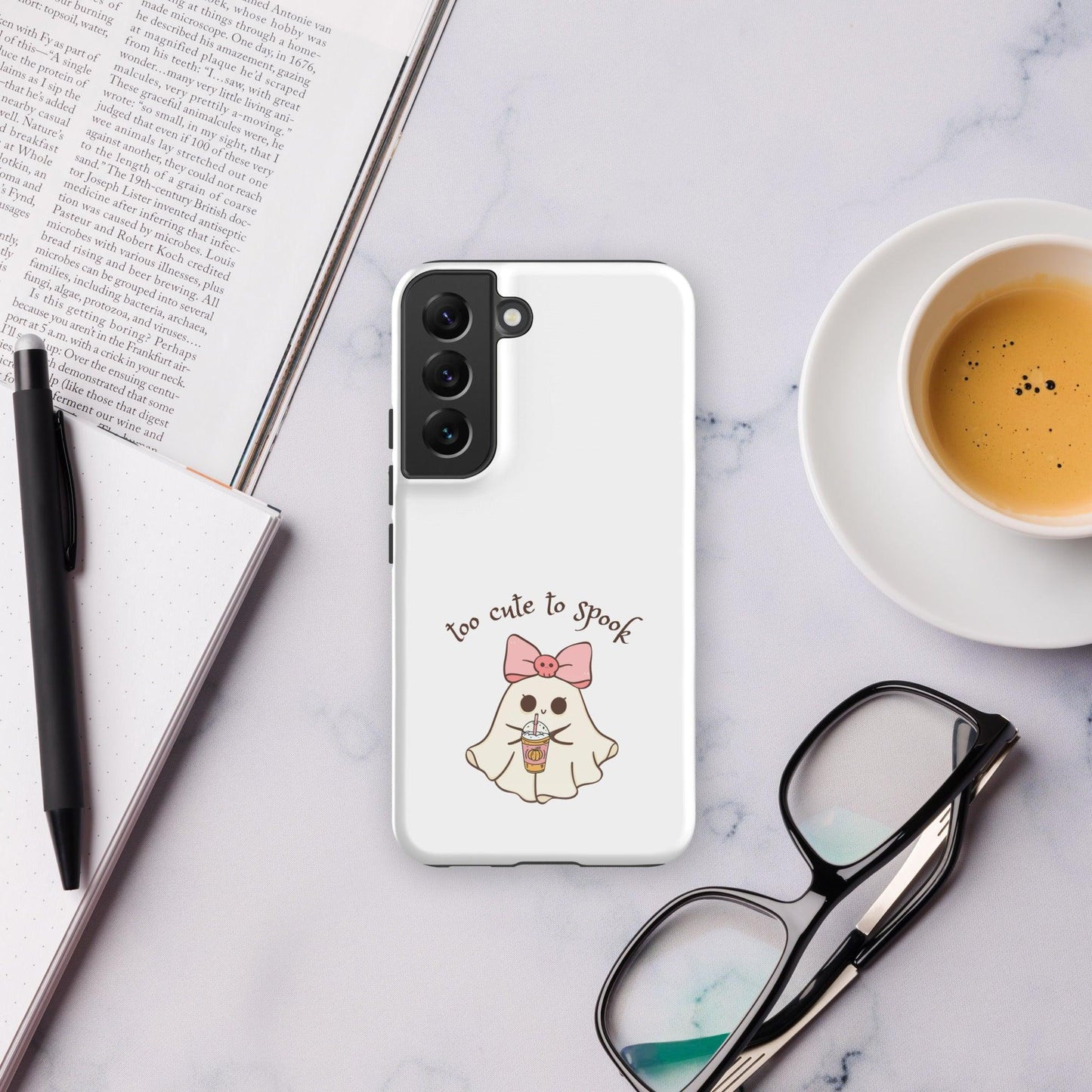 Too Cute to Spook Samsung Tough case for Samsung® - 👻💖 Protect Your Phone with Spooky Cuteness! 💖👻 - Whippie's