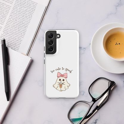 Too Cute to Spook Samsung Tough case for Samsung® - 👻💖 Protect Your Phone with Spooky Cuteness! 💖👻 - Whippie's