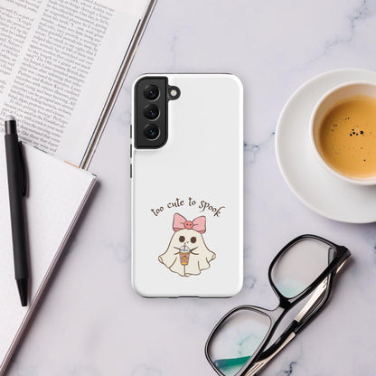 Too Cute to Spook Samsung Tough case for Samsung® - 👻💖 Protect Your Phone with Spooky Cuteness! 💖👻 - Whippie's
