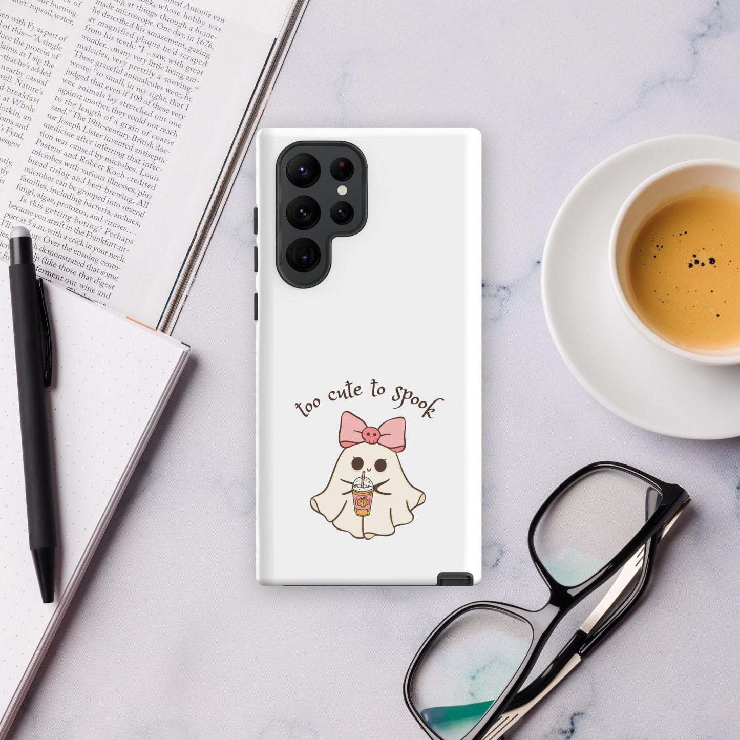Too Cute to Spook Samsung Tough case for Samsung® - 👻💖 Protect Your Phone with Spooky Cuteness! 💖👻 - Whippie's
