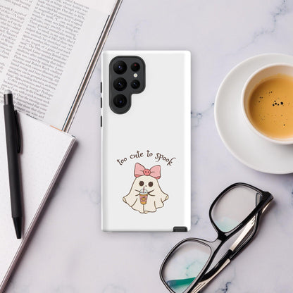 Too Cute to Spook Samsung Tough case for Samsung® - 👻💖 Protect Your Phone with Spooky Cuteness! 💖👻 - Whippie's