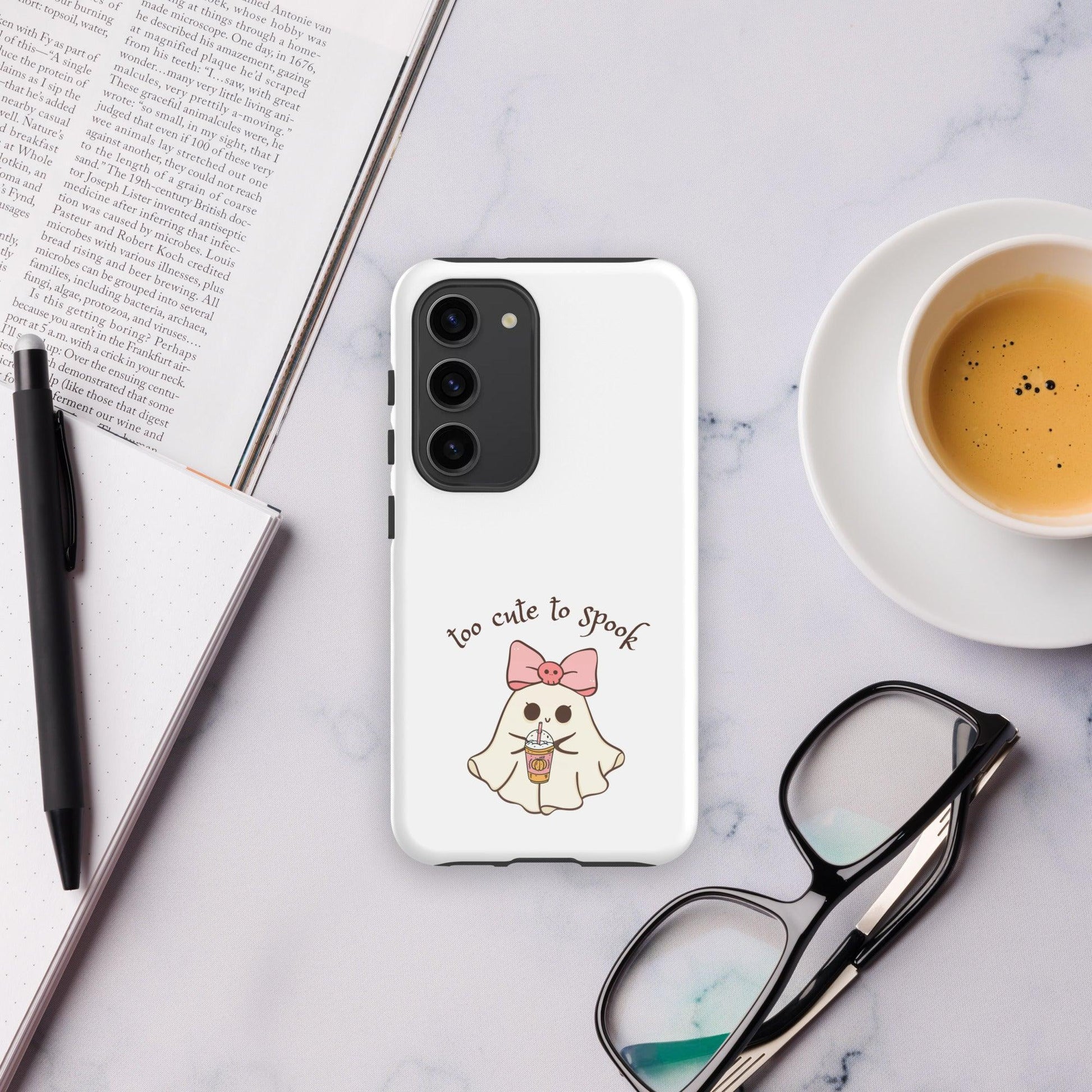 Too Cute to Spook Samsung Tough case for Samsung® - 👻💖 Protect Your Phone with Spooky Cuteness! 💖👻 - Whippie's