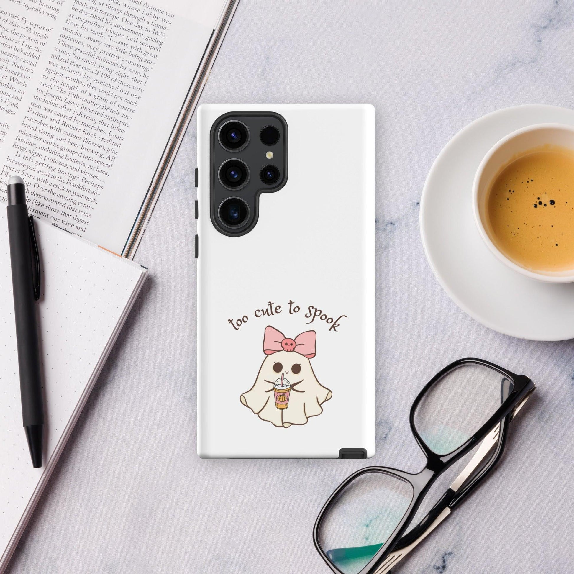 Too Cute to Spook Samsung Tough case for Samsung® - 👻💖 Protect Your Phone with Spooky Cuteness! 💖👻 - Whippie's
