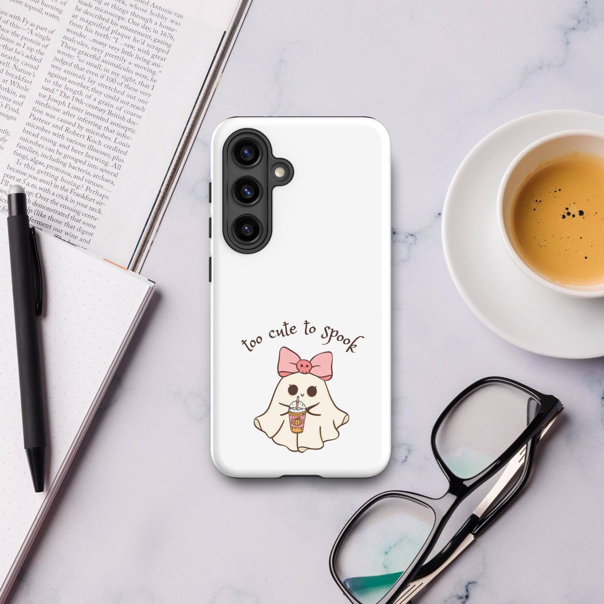 Too Cute to Spook Samsung Tough case for Samsung® - 👻💖 Protect Your Phone with Spooky Cuteness! 💖👻 - Whippie's