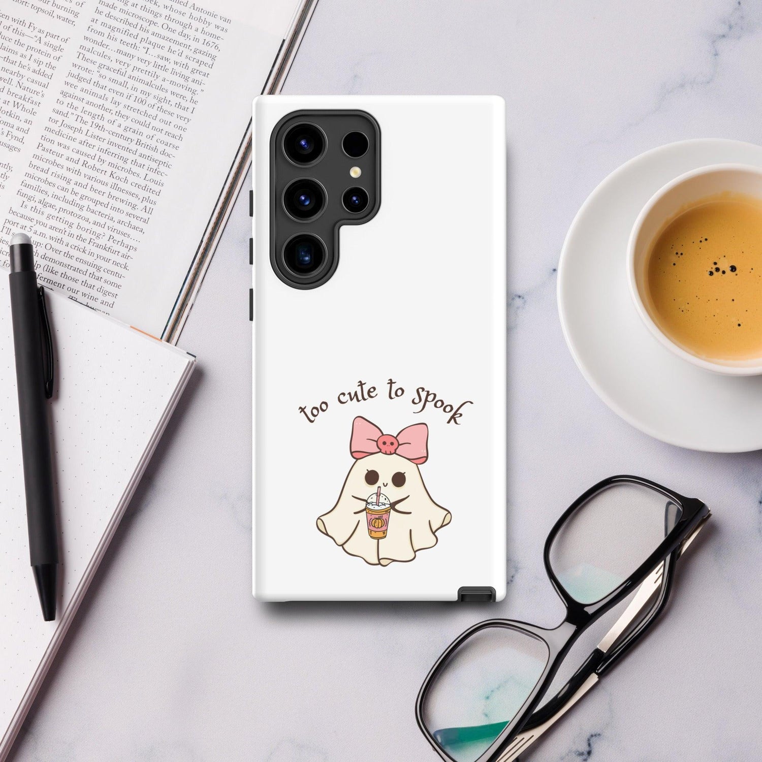 Too Cute to Spook Samsung Tough case for Samsung® - 👻💖 Protect Your Phone with Spooky Cuteness! 💖👻 - Whippie's