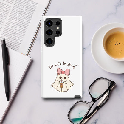 Too Cute to Spook Samsung Tough case for Samsung® - 👻💖 Protect Your Phone with Spooky Cuteness! 💖👻 - Whippie's