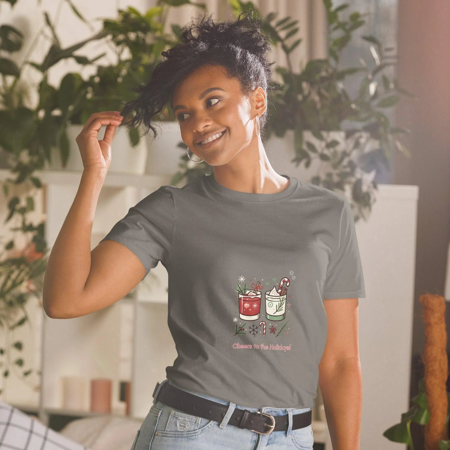 Cheers to the Holidays! Unisex T-Shirt - Whippie's
