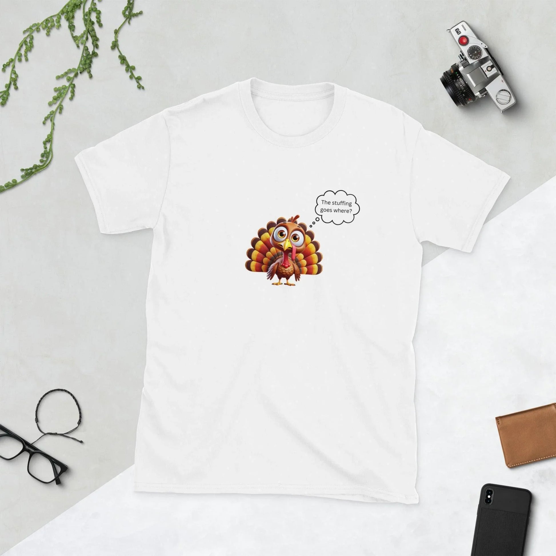 The Stuffing Goes Where? - Short-Sleeve Unisex T-Shirt - Whippie's