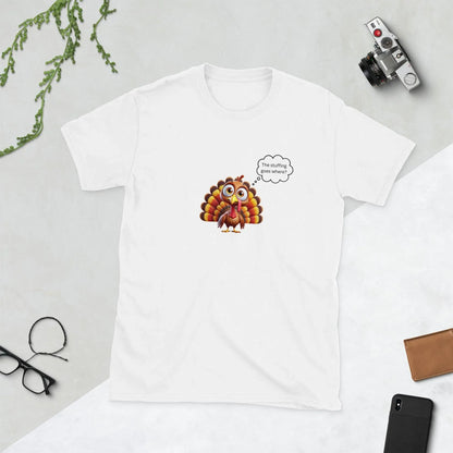 The Stuffing Goes Where? - Short-Sleeve Unisex T-Shirt - Whippie's