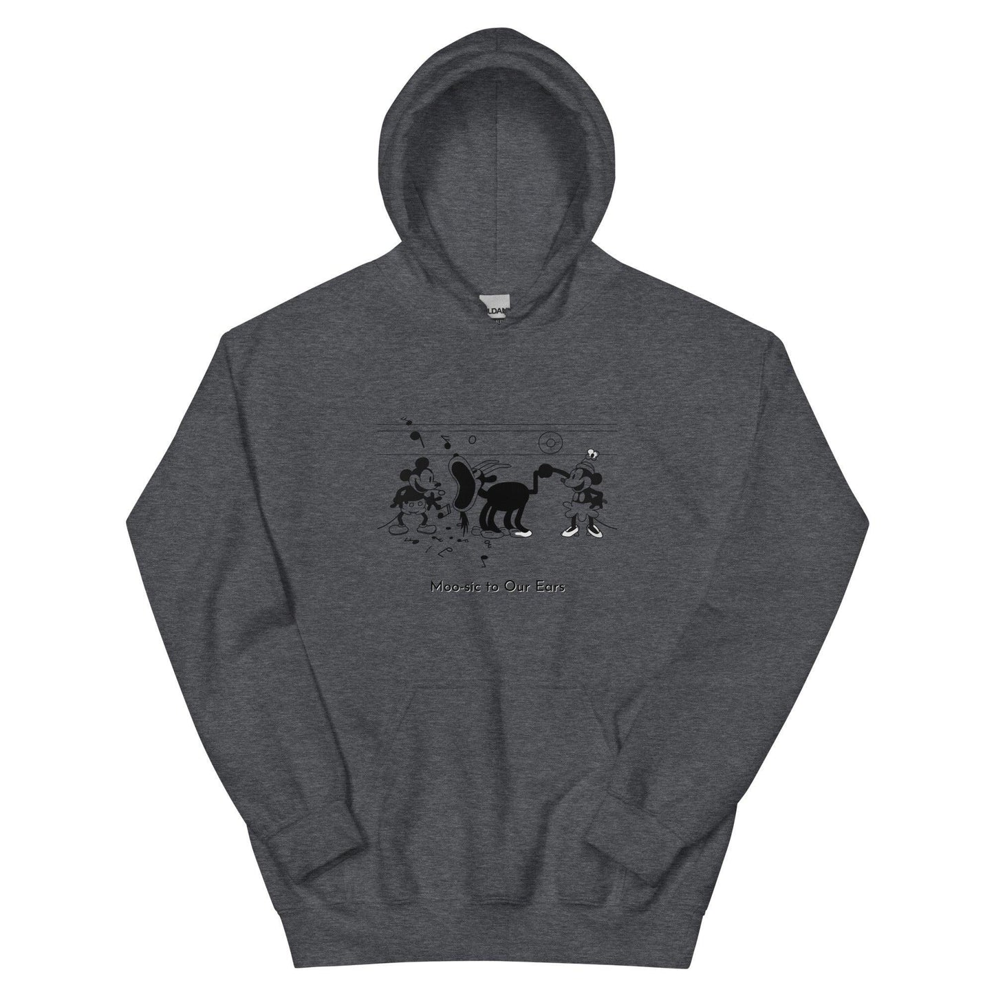 Steamboat Willie - Moo-sic - Unisex Hoodie - Whippie's