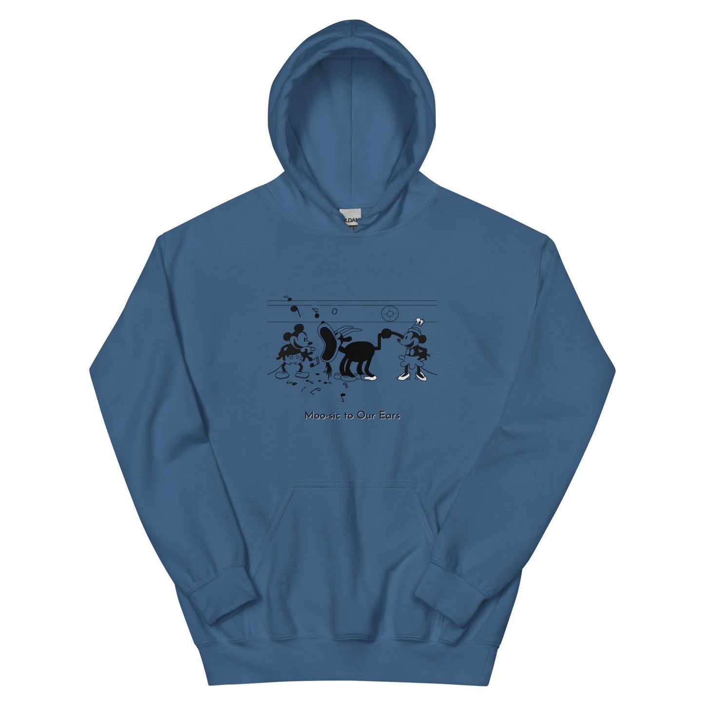 Steamboat Willie - Moo-sic - Unisex Hoodie - Whippie's