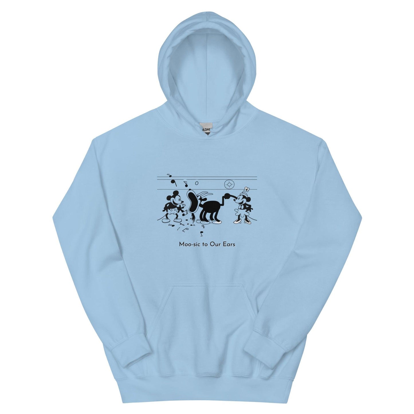Steamboat Willie - Moo-sic - Unisex Hoodie - Whippie's