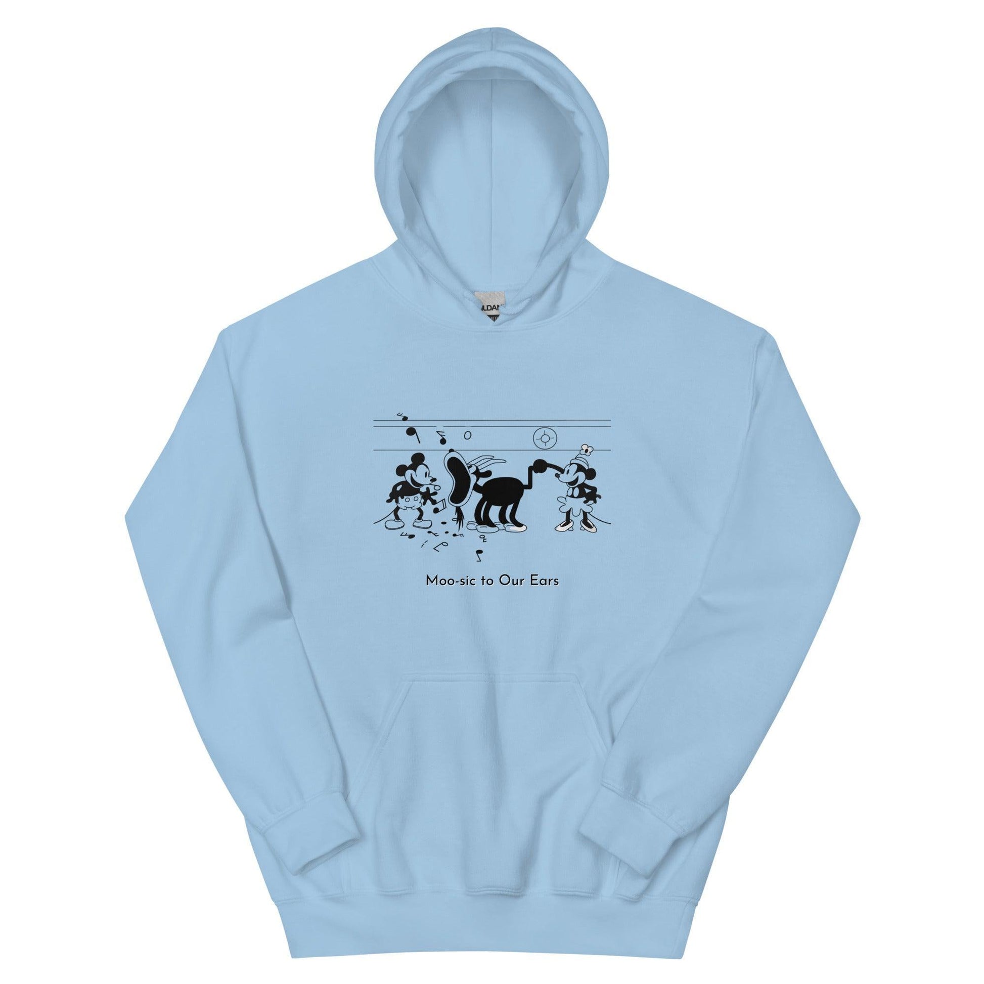 Steamboat Willie - Moo-sic - Unisex Hoodie - Whippie's