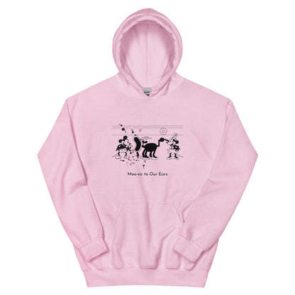 Steamboat Willie - Moo-sic - Unisex Hoodie - Whippie's