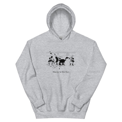 Steamboat Willie - Moo-sic - Unisex Hoodie - Whippie's