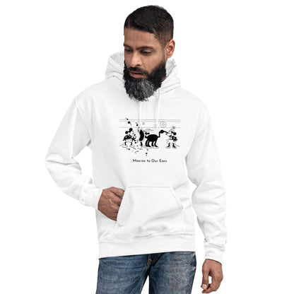 Steamboat Willie - Moo-sic - Unisex Hoodie - Whippie's