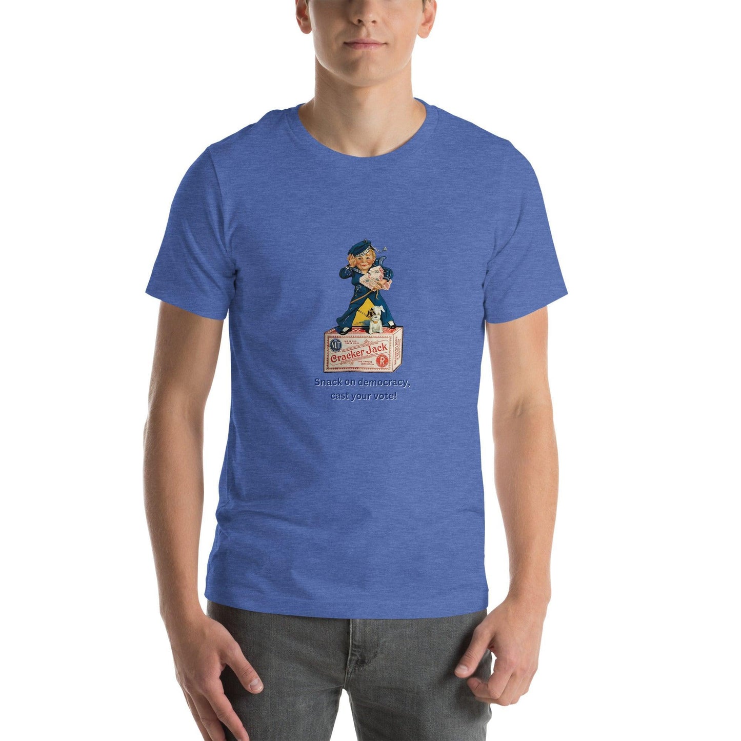 Mascots - Cracker Jack - Vote - Unisex T-shirt - Whippie's