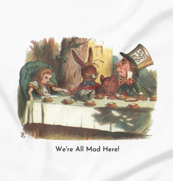 Alice in Wonderland - Mad Tea Party - Unisex T-shirt - Whippie's