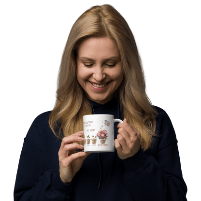 What You Choose to Focus On... Will Grow! Mug - 🌱 Cultivate Positivity with Every Sip! 🌱 - Whippie's